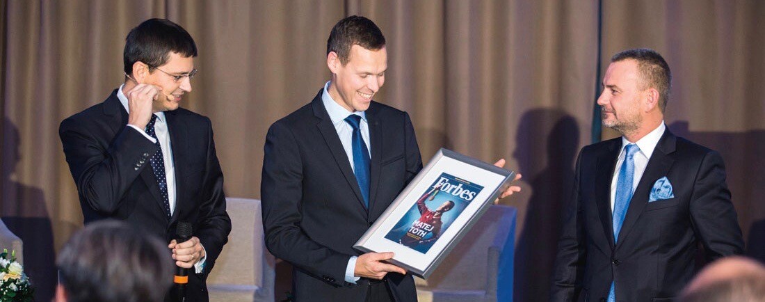 Osobnosťou roka podľa magazínu Forbes je zlatý olympionik Matej Tóth