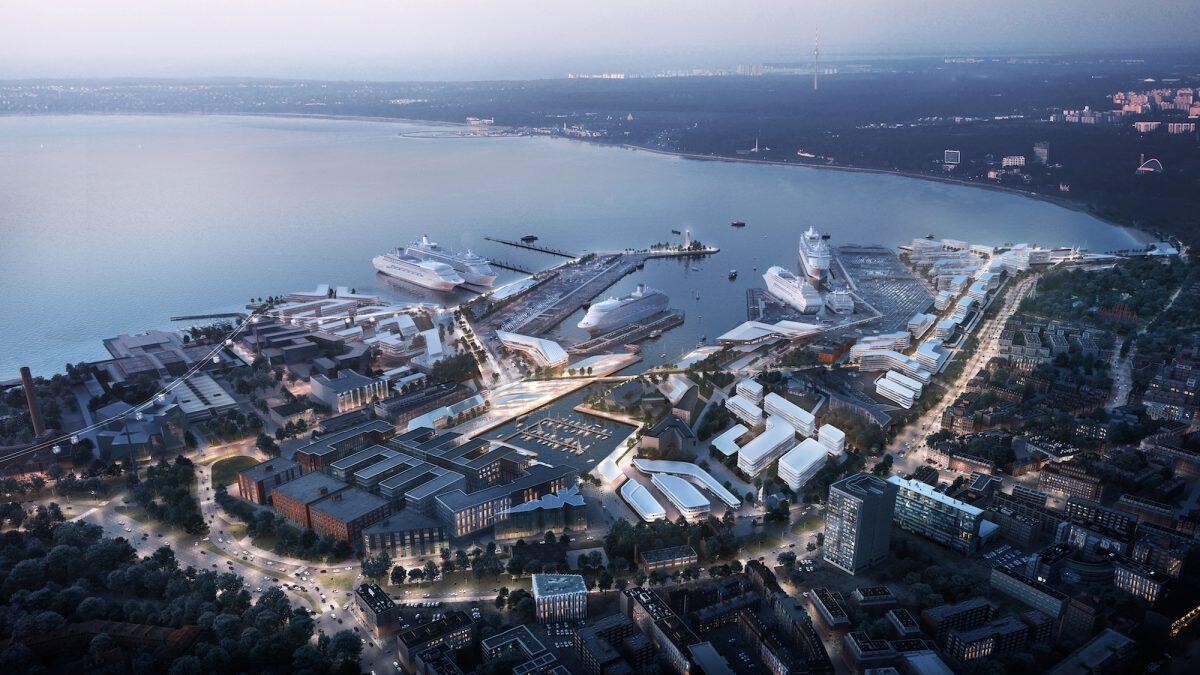 Zaha Hadid Architects prestavajú hlavné mesto Estónska