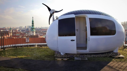 FOTO: Ecocapsule spustili výrobu. Prvá ide do Japonska