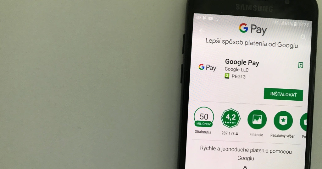 Google spustil na Slovensku platenie telefónmi