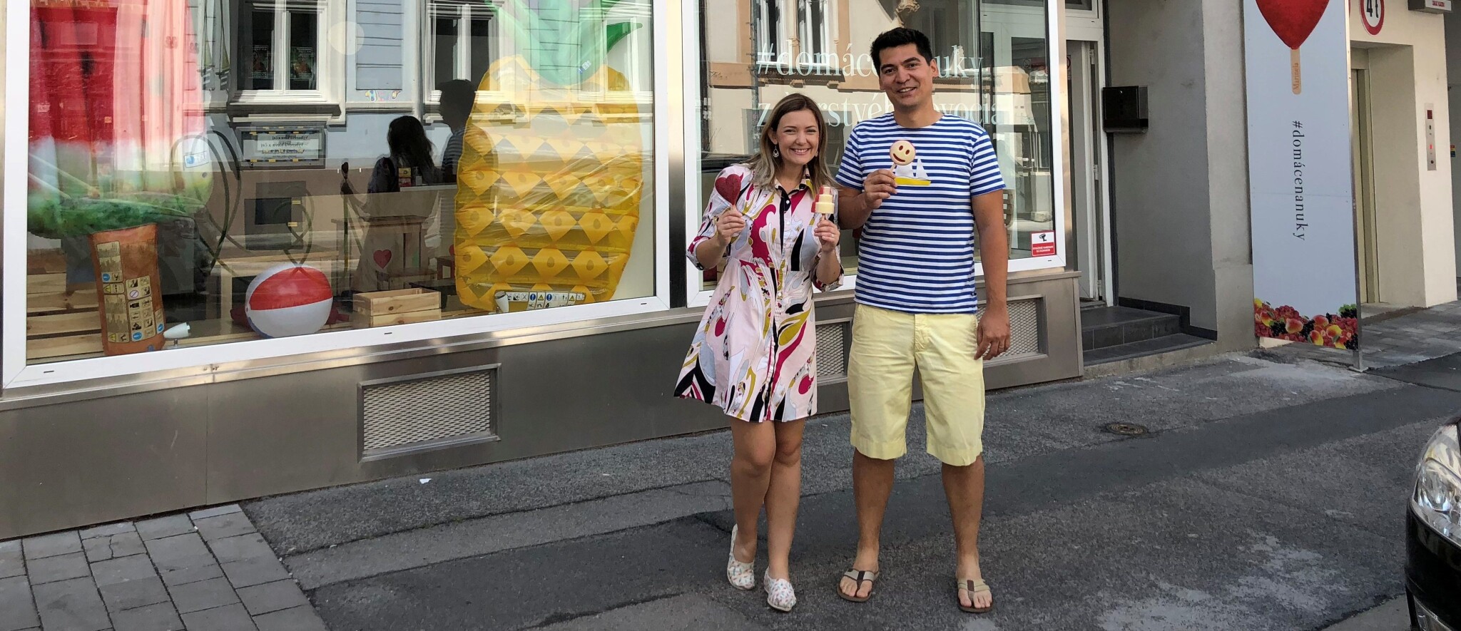 Mladí manželia vyrábajú zdravé nanuky. Otvárajú predajňu v centre Bratislavy, chcú ich aj vo Viedni