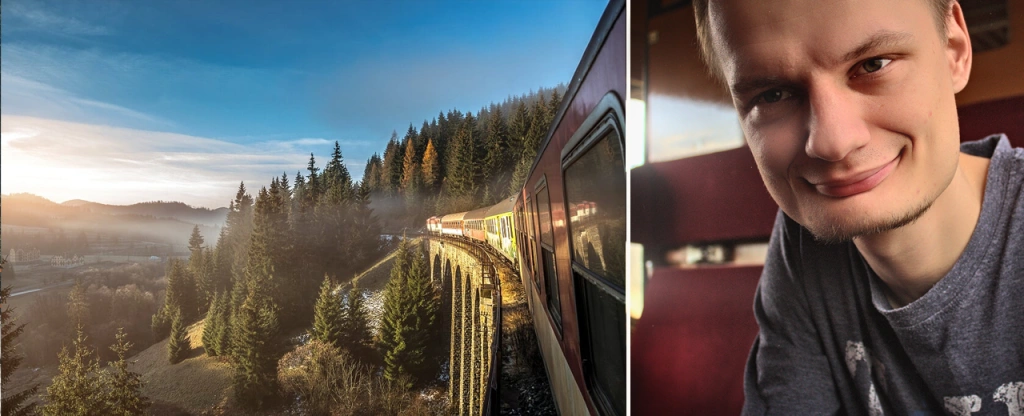 Jeho vášňou sú vlaky, s fotografiou Chmarošského viaduktu prerazil aj v Európe