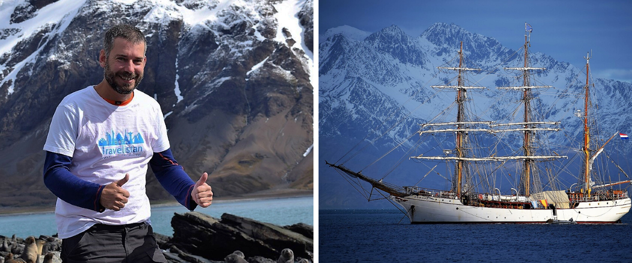 Slovenský bloger putoval na plachetnici až do Antarktídy. Navštívil už 178 krajín