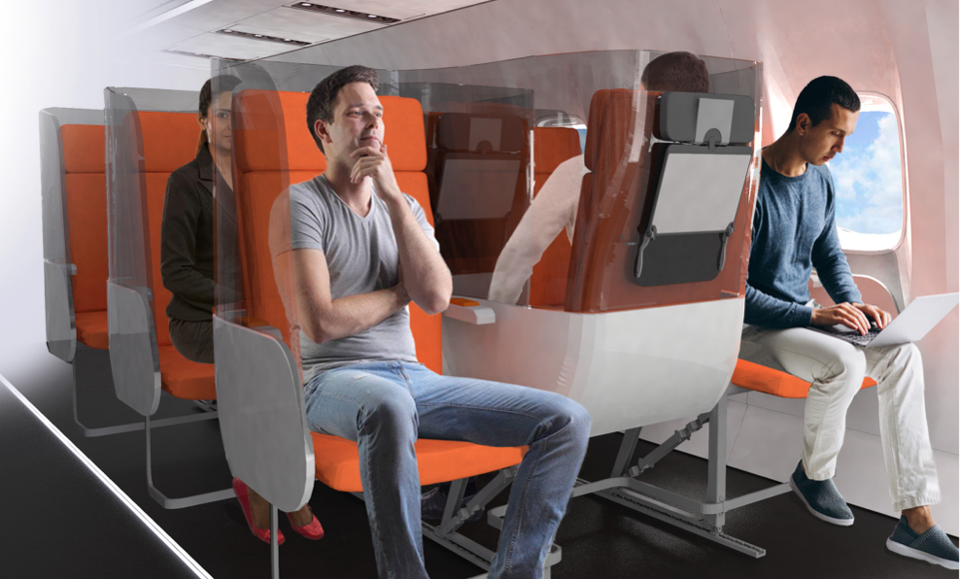 Ideálne sedadlá pre „korona éru“? Talianska firma predstavila dva návrhy pre leteckých dopravcov