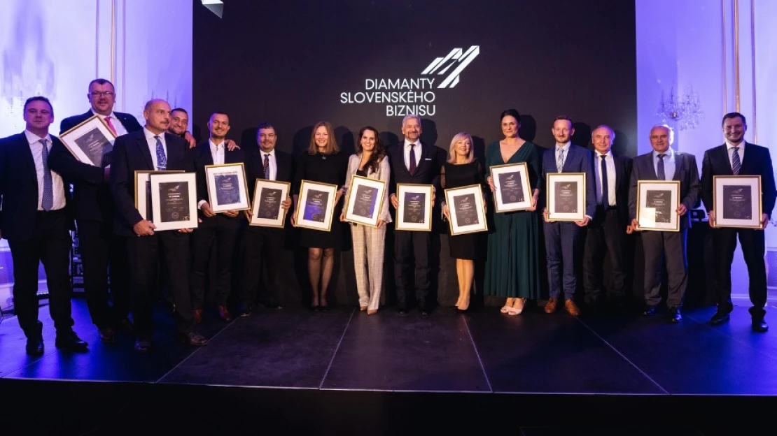 Fotogaléria: Odovzdávanie ocenení Diamanty slovenského biznisu 2021