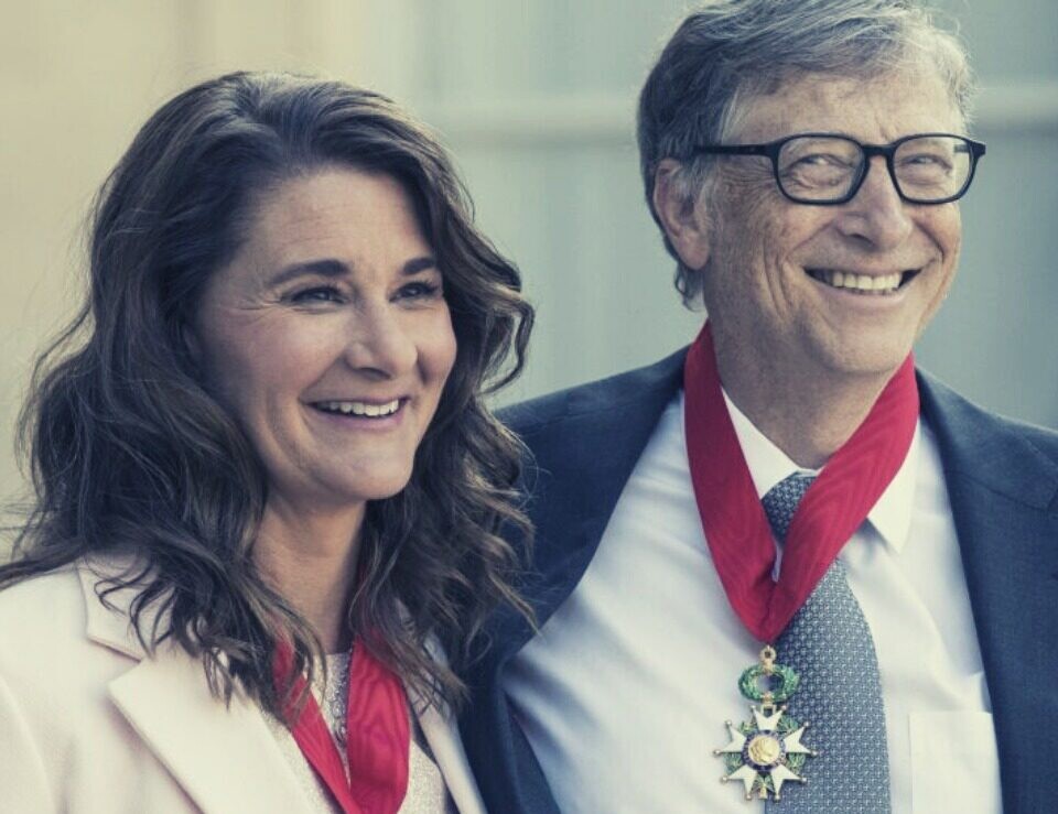 Bill Gates s exmanželkou Melindou.