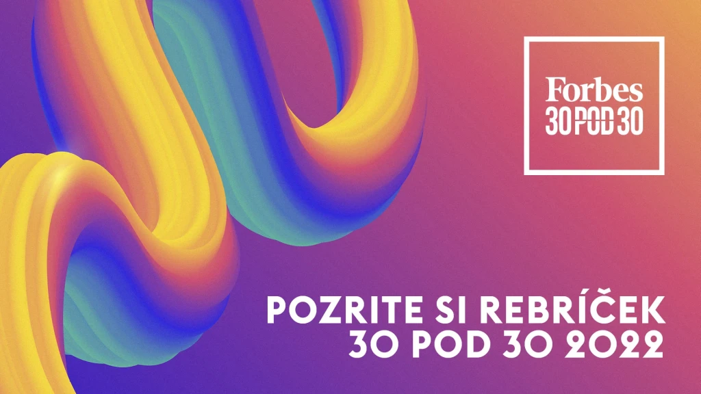 Rebríček: 30 pod 30 2022