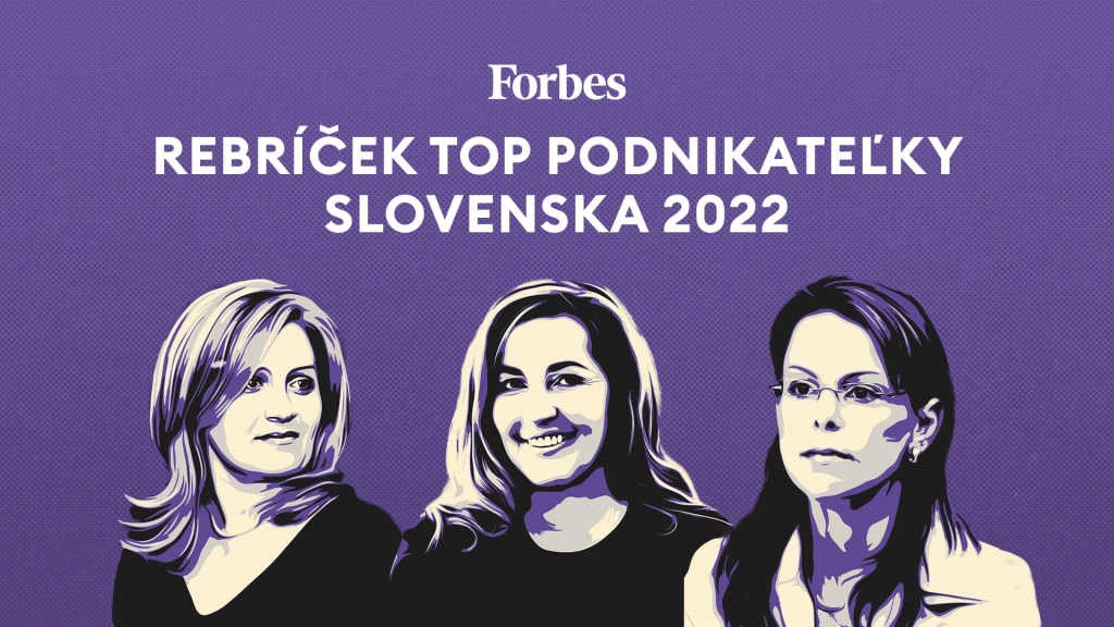 Rebríček: Top slovenské podnikateľky 2022