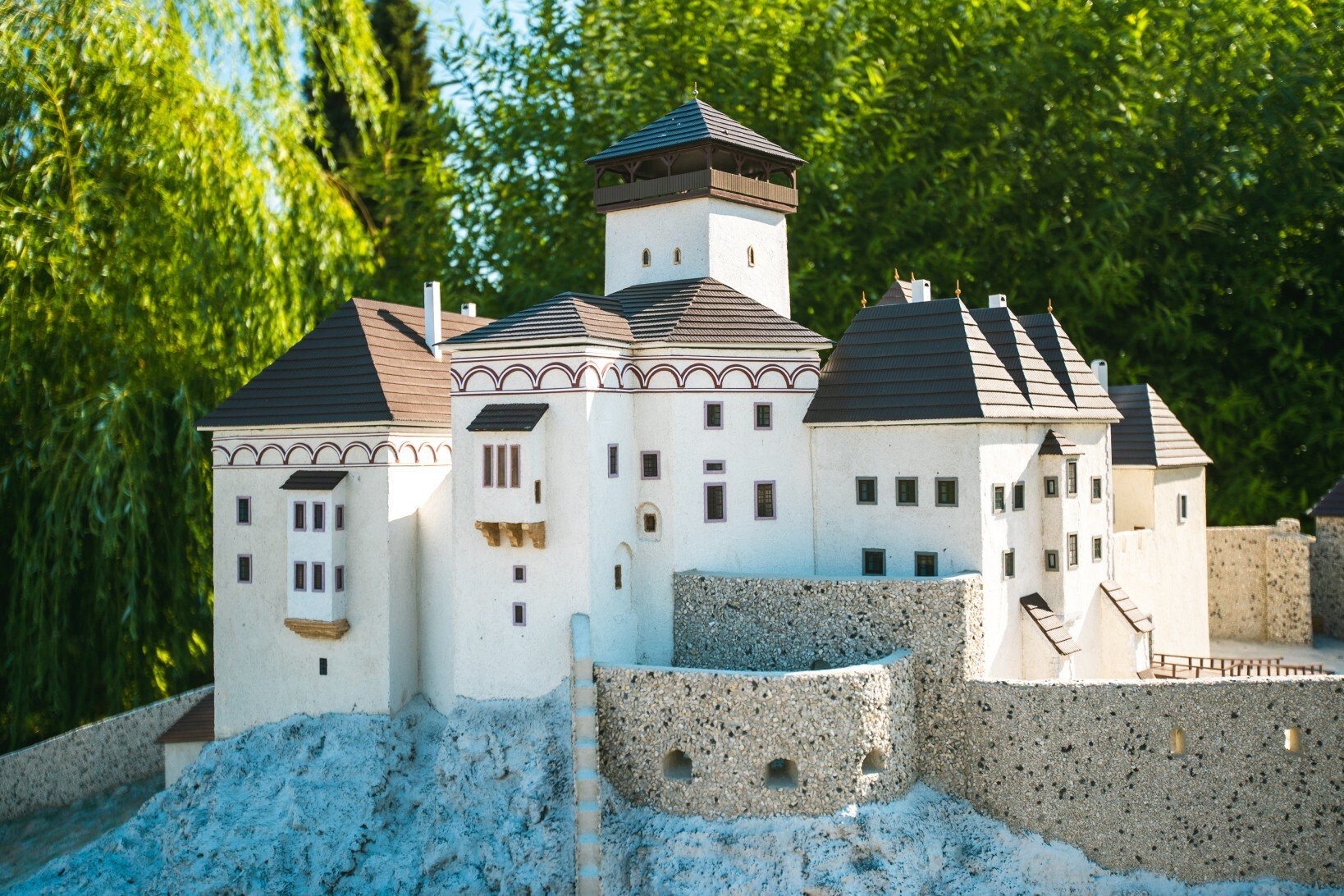 Najviac hradov na jednom mieste. Park miniatúr v Podolí je svetový unikát