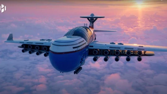 Plavba po oblohe. Vydali by ste sa na výlet v lietajúcom hoteli s jadrovým pohonom?