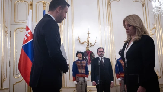 Prezidentka SR odvolala vládu Eduarda Hegera: „Slovensko potrebuje návrat k poriadku“