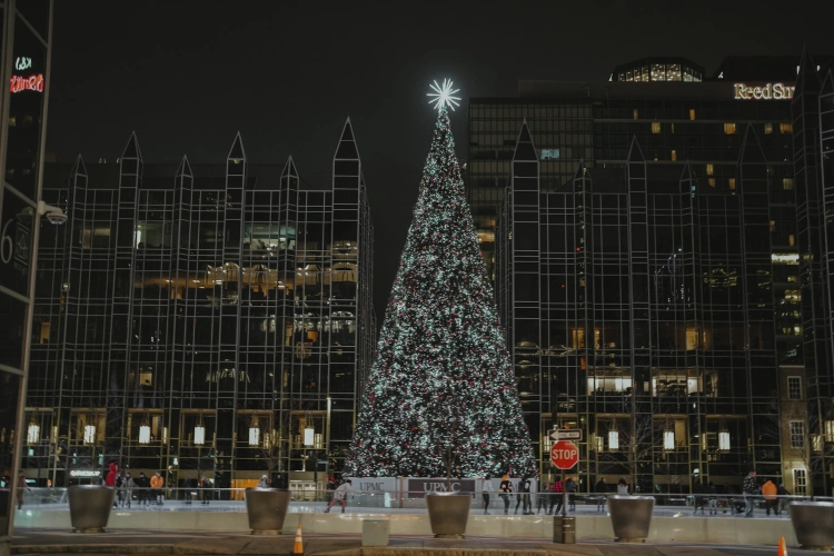 Najkrajšie vianočné stromčeky, ktoré tento rok zdobia mestá. Aké sú Vianoce vo svete?_15