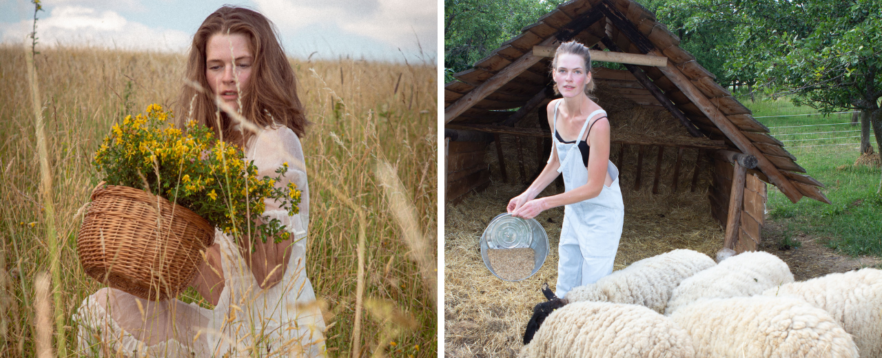 Zo svetových mól na vidiek: Topmodelka Brezovská chová ovce a včely na kopaniciach