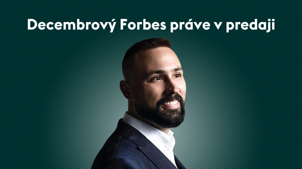Forbes december 2022 – Osobnosť roka Milan Dubec