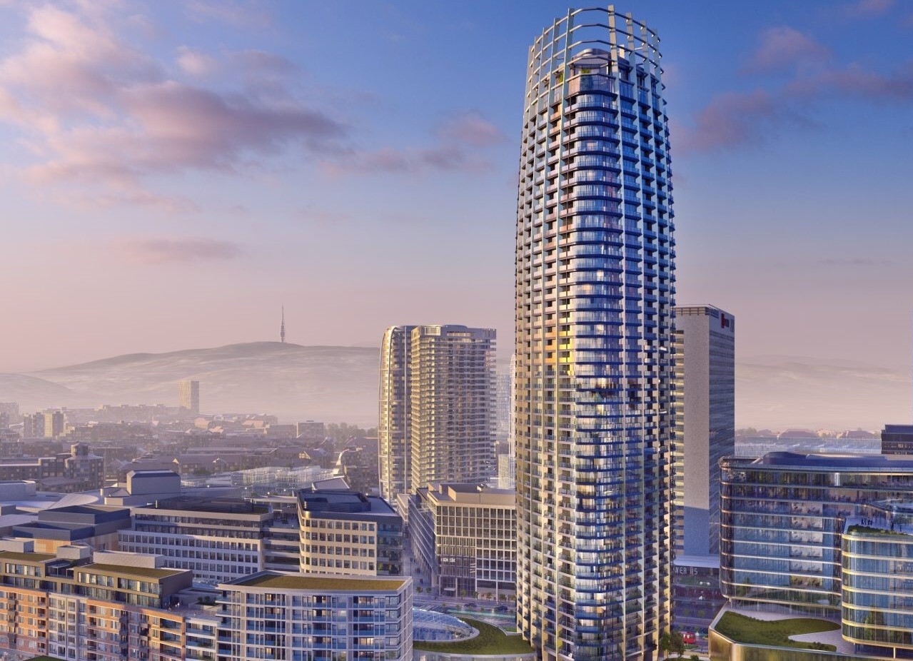 Práce na prvom slovenskom mrakodrape finišujú. Pozrite si výhľad z najvyššieho poschodia