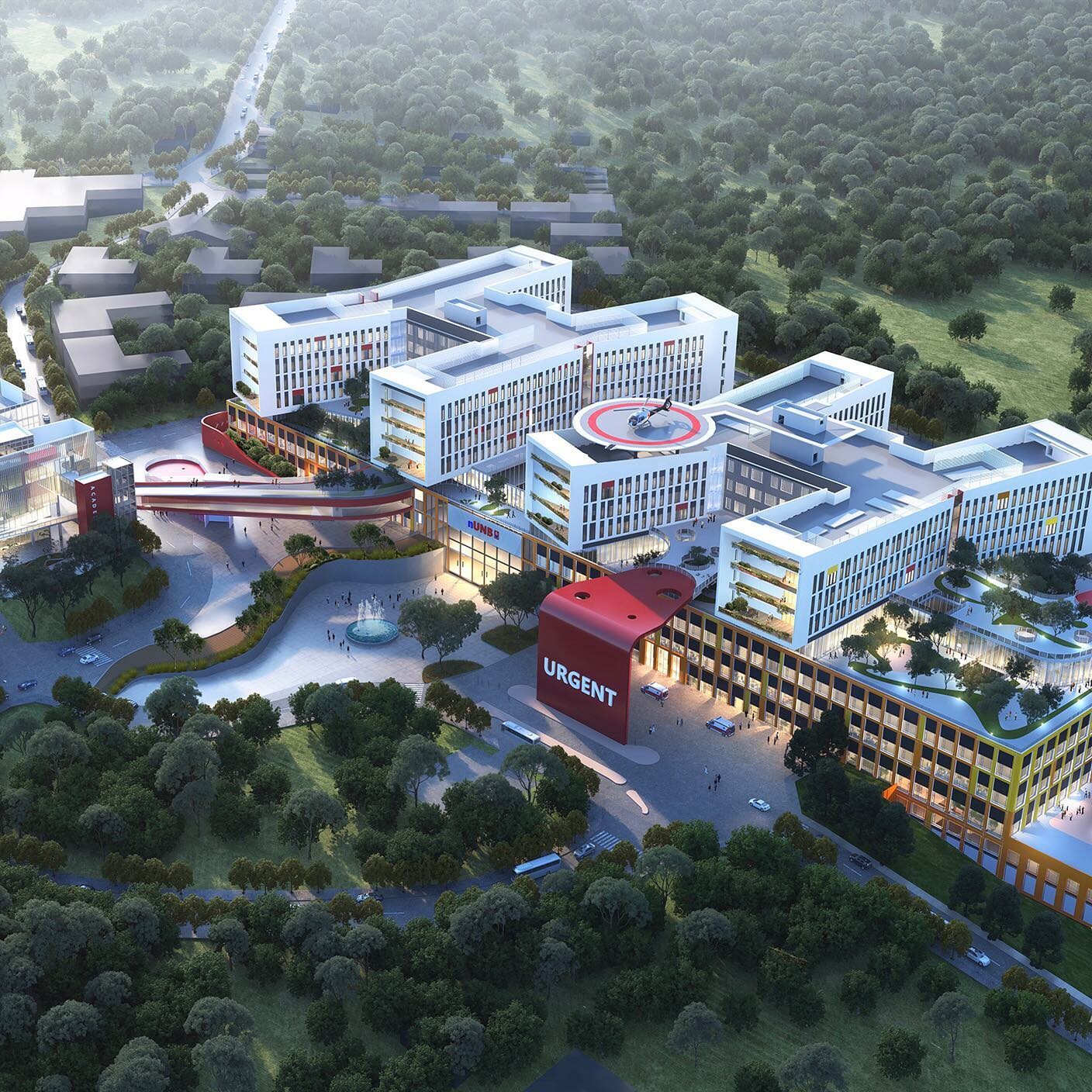 Architekti odhalili vizualizácie nemocnice Rázsochy