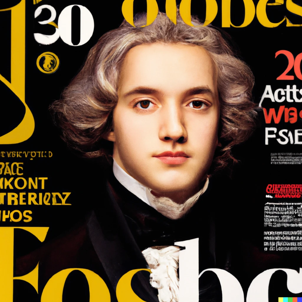 Forbes 30 pod 30 celej ľudskej histórie? Umelá inteligencia zostavila svoj rebríček