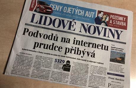 Lidové noviny v tlačenej podobe končia. Ostane iba online verzia