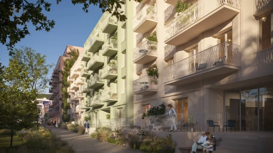 Ďalších 280 nových bytov v Bratislave. V Rači vyrastie projekt R66