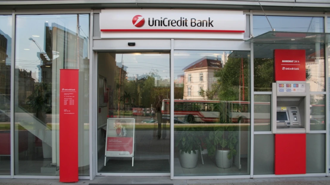 UniCredit Bank v Česku a na Slovensku stúpol čistý zisk o päť a pol percenta na 233 miliónov