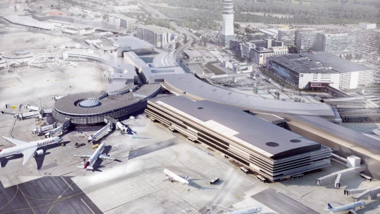 Na viedenskom letisku vyrastie moderný terminál