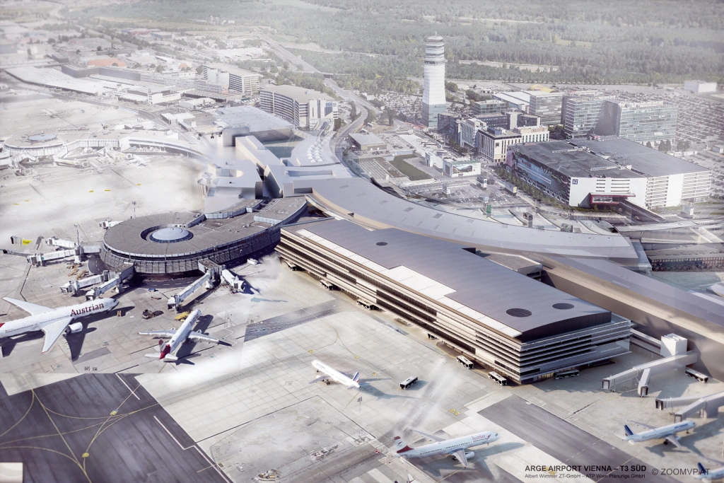 Na viedenskom letisku vyrastie moderný terminál