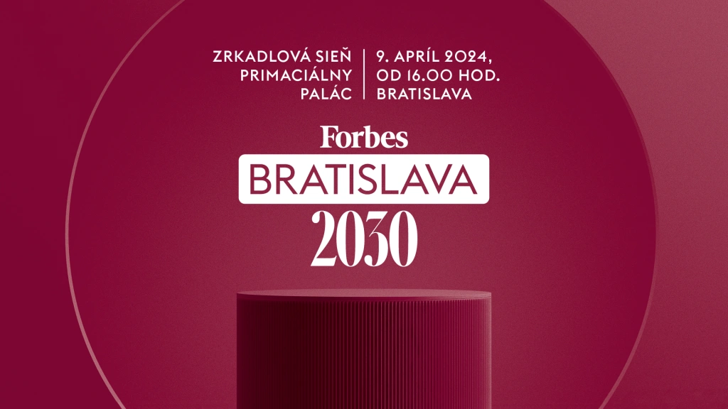 Podujatie Forbes: Bratislava 2030 – vízia moderného mesta