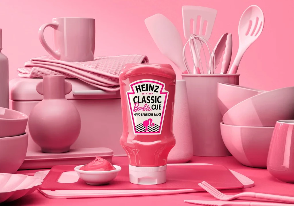 Barbie zarába aj v kuchyni. Kraft Heinz posiela na trh ružovú omáčku