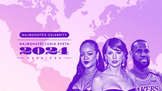 Najbohatší je režisér Star Wars. Ktoré celebrity to v roku 2024 dotiahli do siene miliardárov?