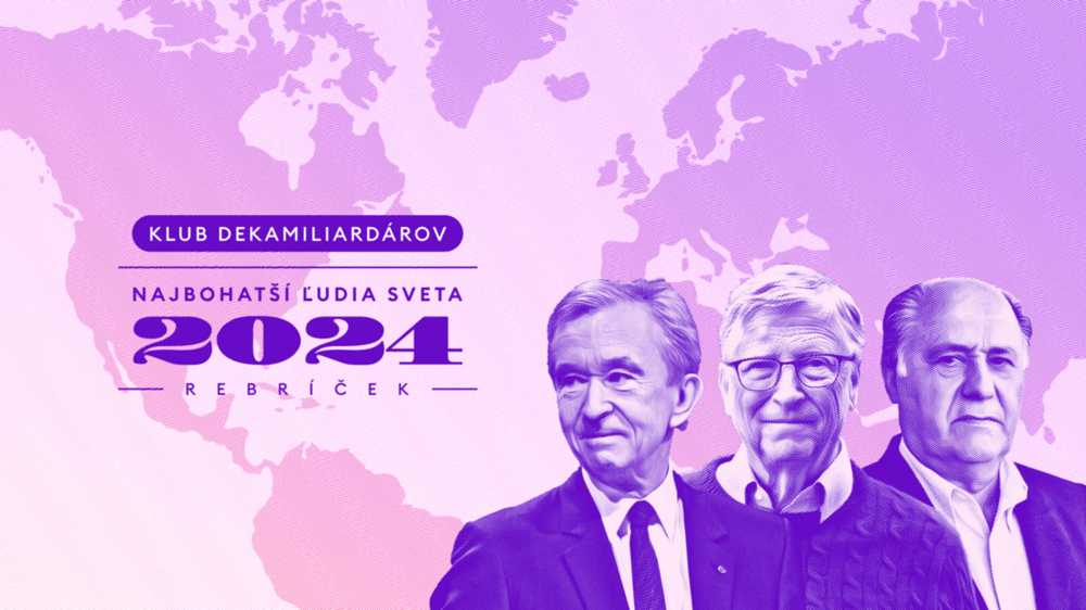 Miliardári Bernard Arnault, Bill Gates a Amancio Ortega