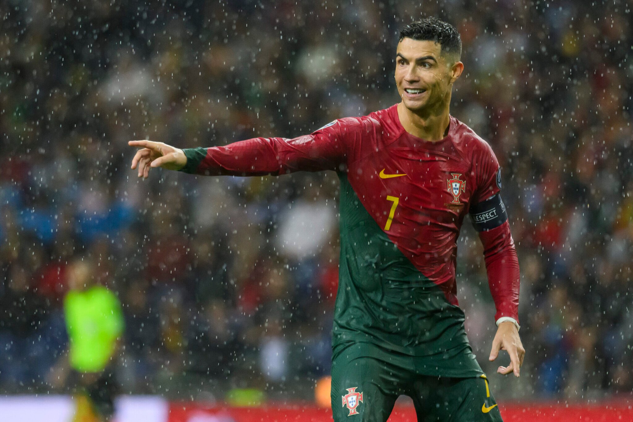 Cristiano Ronaldo v reprezentačnom drese Portugalska