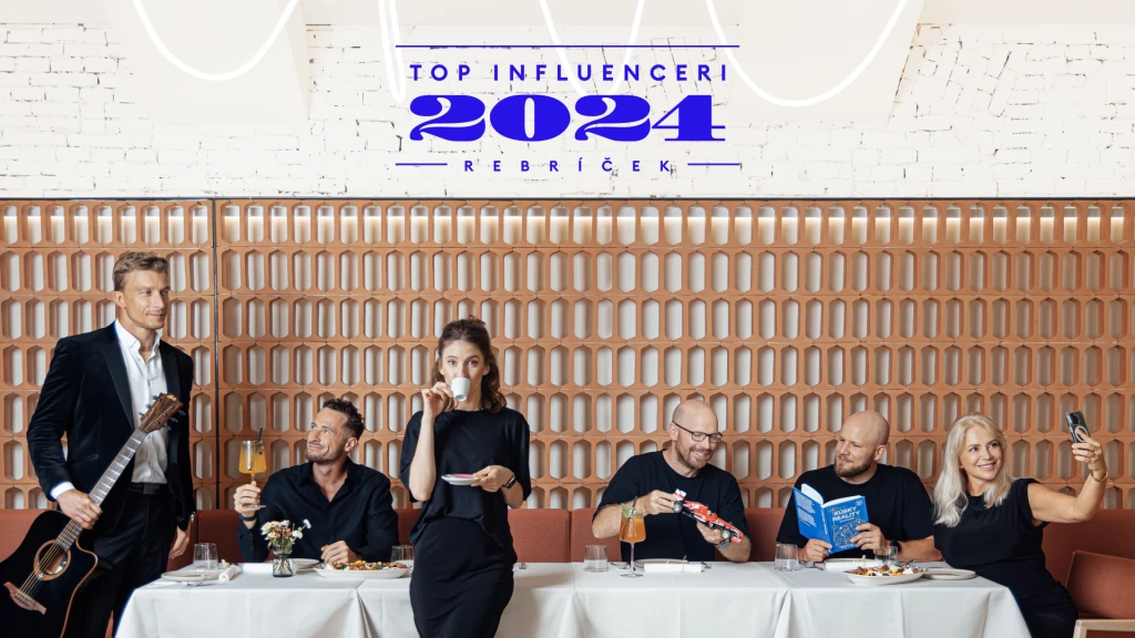 Rebríček: Top influenceri 2024