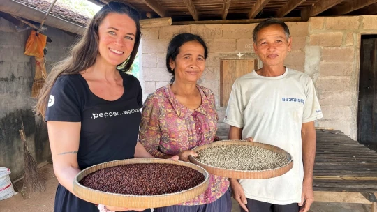 Korenisté prvenstvo. Pepper Field je najväčší vývozca kampotského korenia na svete