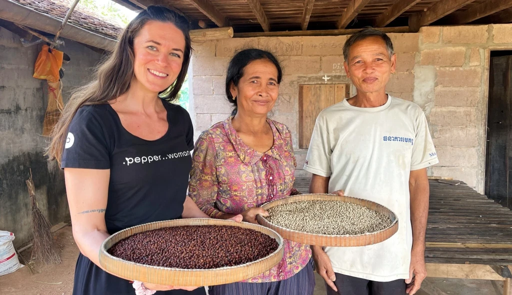 Korenisté prvenstvo. Pepper Field je najväčší vývozca kampotského korenia na svete