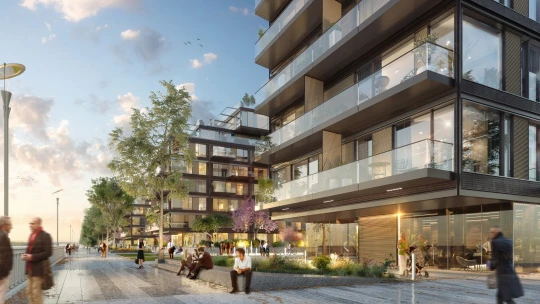 Projekt Waterside v Bratislave záhadne mení meno. Stavil na jedno písmeno a svetového architekta
