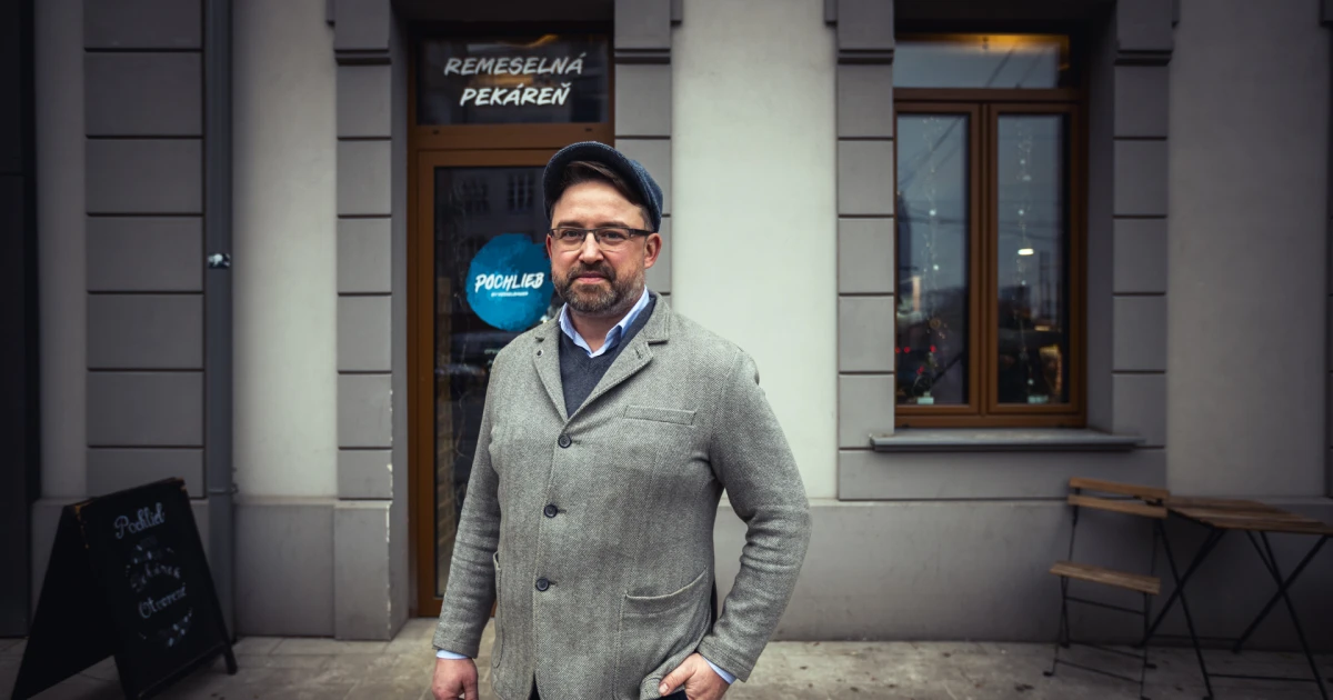 Ján Turinič z remeselnej pekárne Pochlieb