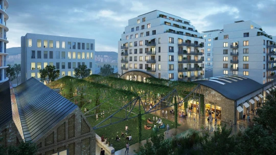 Zo storočných hál bytový komplex. Matadorka Living spája históriu s moderným dizajnom
