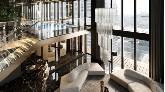 Megabyty s bazénom za milióny. Developer plánuje kráľovské penthousy v centre Bratislavy