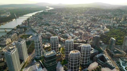 Štvorcový meter za viac než 10-tisíc eur? Čo ponúkajú najluxusnejšie byty v Bratislave svojim majiteľom