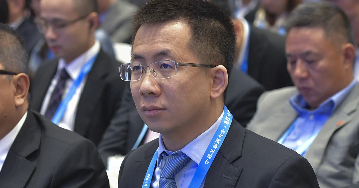 Zhang Yiming. Foto: SITA/AP
