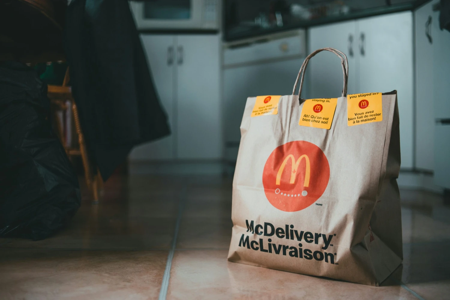 McDonalds donáška