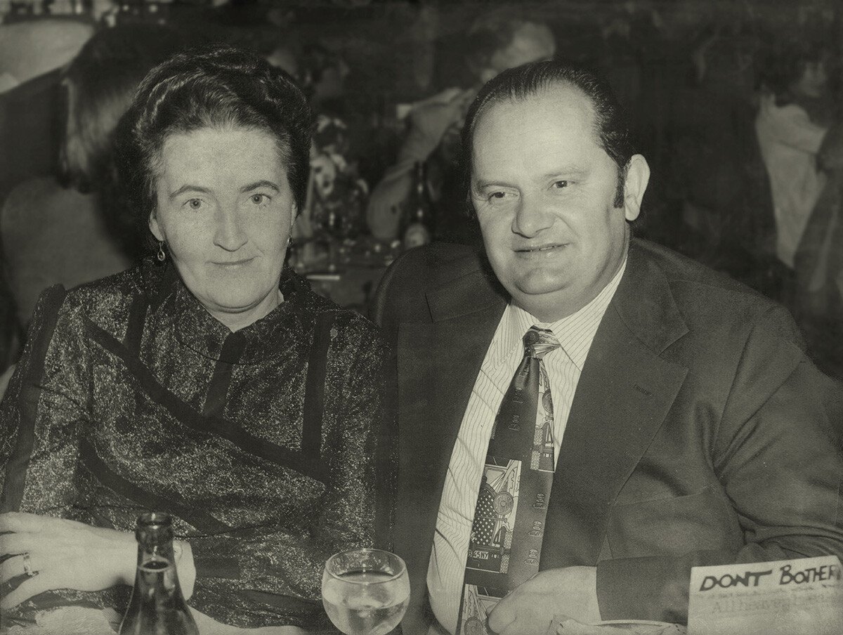 Joe Chromy s manželkou Adou. Foto: archív Jozefa Chromého