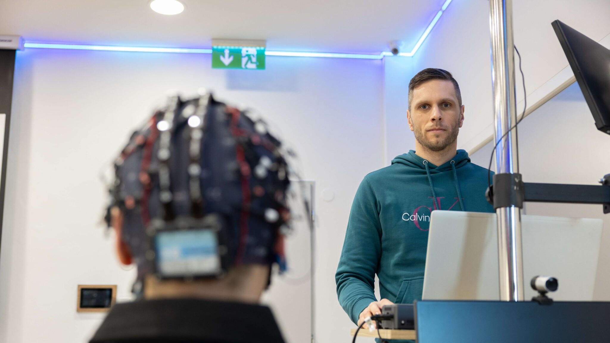Jakub Berčík z Laboratória spotrebiteľských štúdií FEM SPU.
