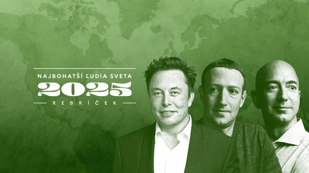 Rebríček: Najbohatší ľudia sveta 2025