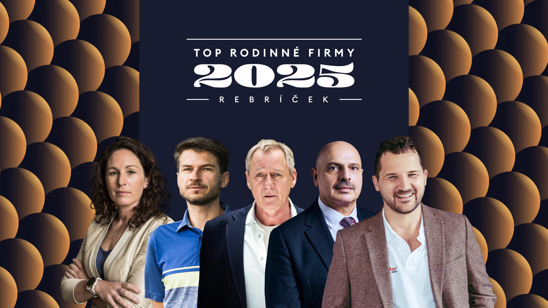 Rebríček Top 70 rodinných firiem Slovenska. Jednotka sú Kmotríkovci, vlaňajší líder klesol
