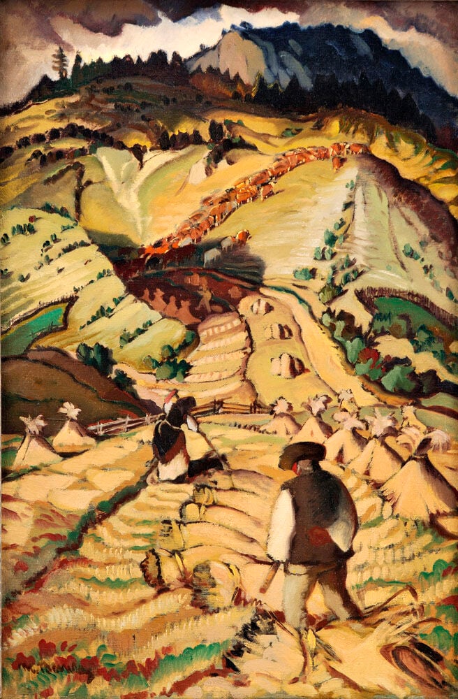 Nad hĺbkou doliny - Martin Benka