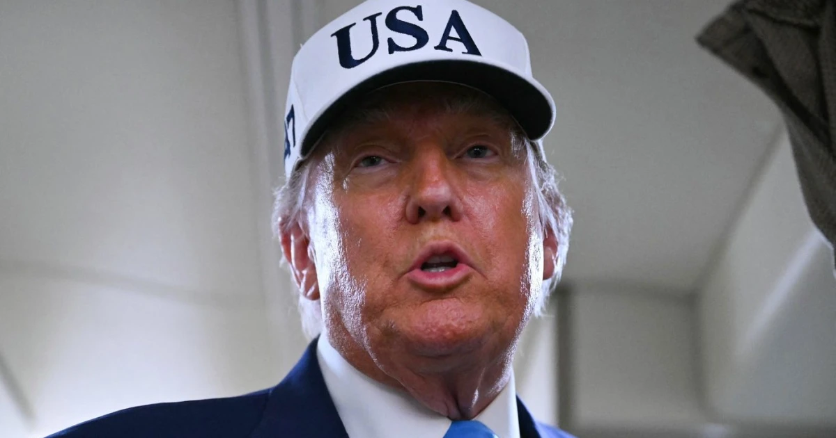 Na snímke Donald Trump.