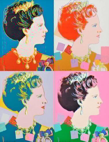 Margaréta II. - Andy Warhol
