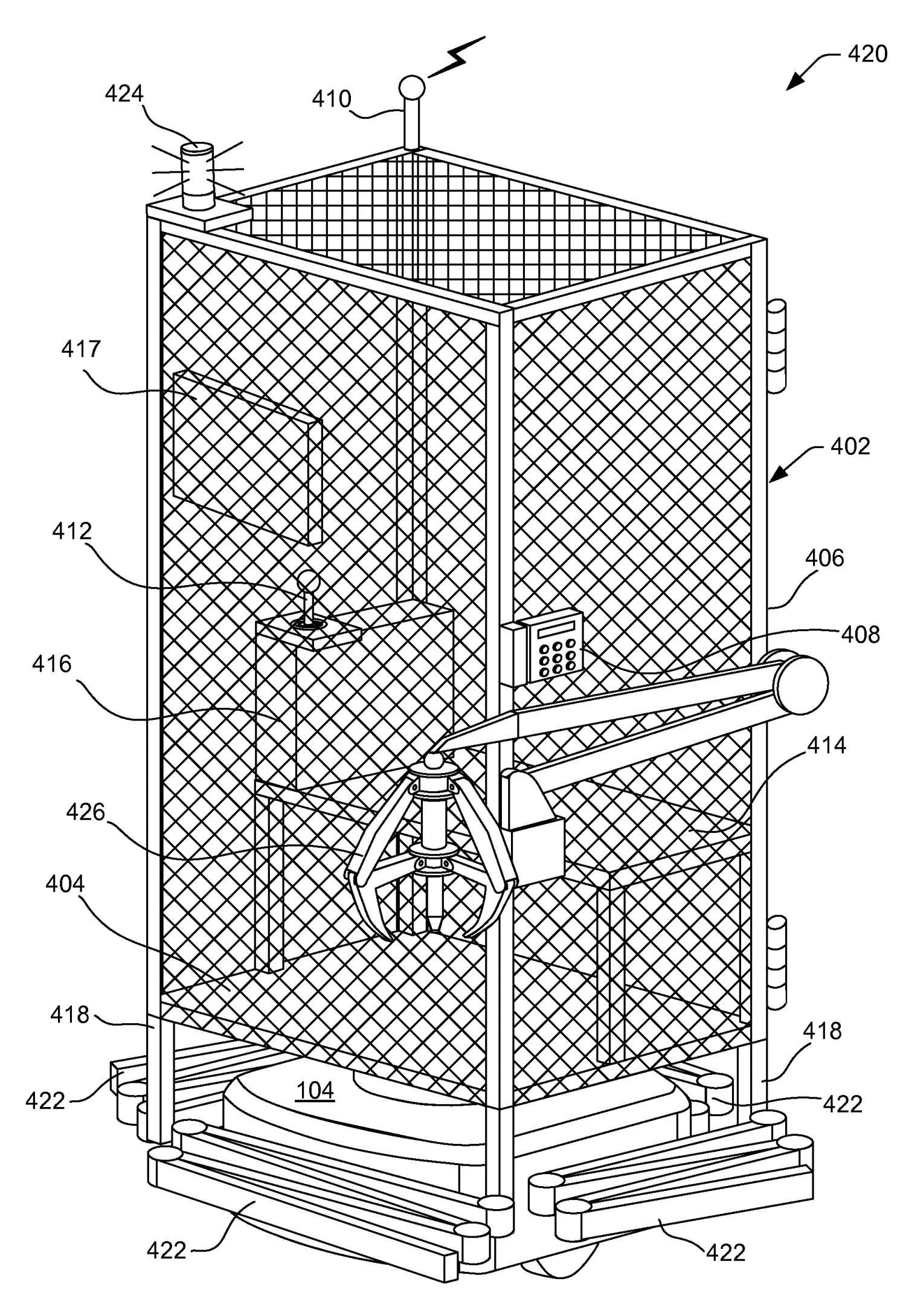 Patent US9280157B2. Ilustrácia: Patents.google.com