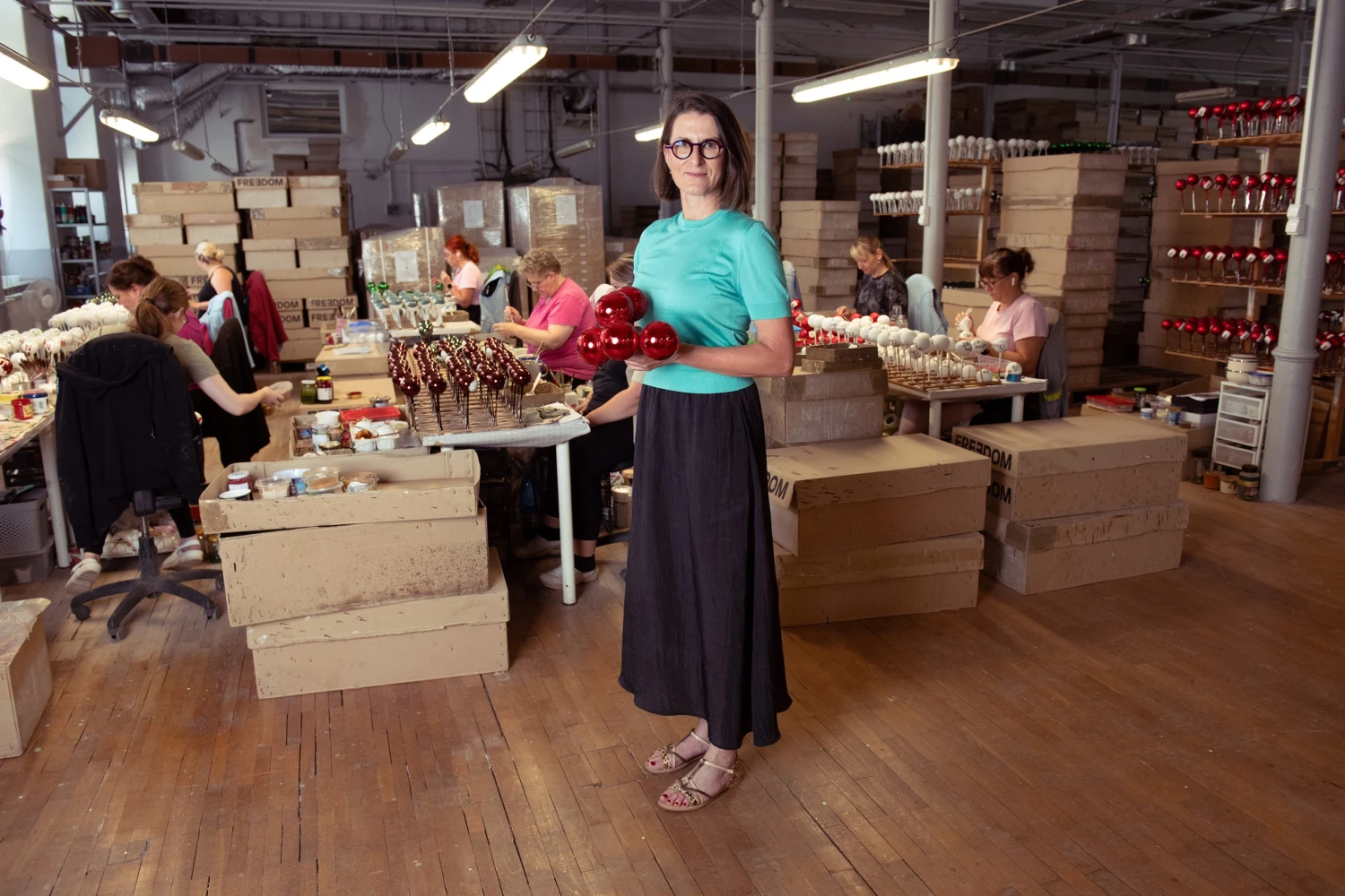 Michaela Slobodová zo spoločnosti Freedom Juniors z Čadce.